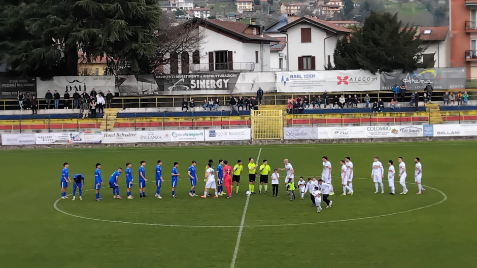 Calcio, Verbania beffato dal Cossato al '90